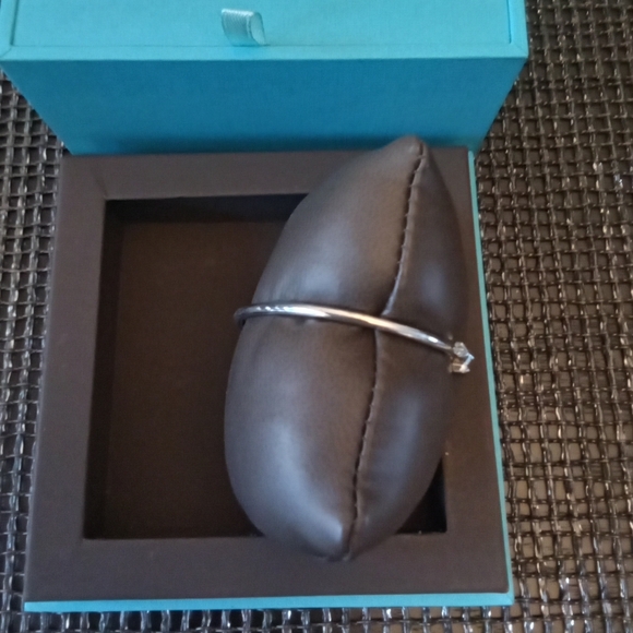 Birks Sterling Silver Cluster Stud Bracelet S/M - Picture 2 of 6